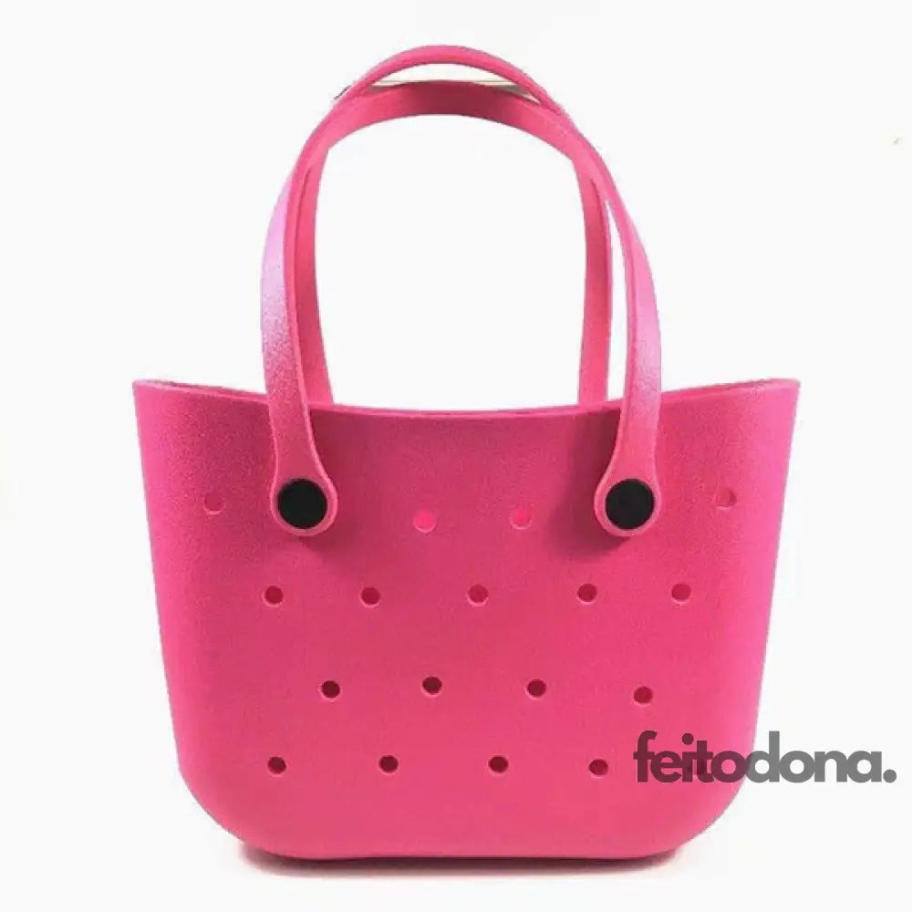 Bolsa De Verão Eva Rosa Pink