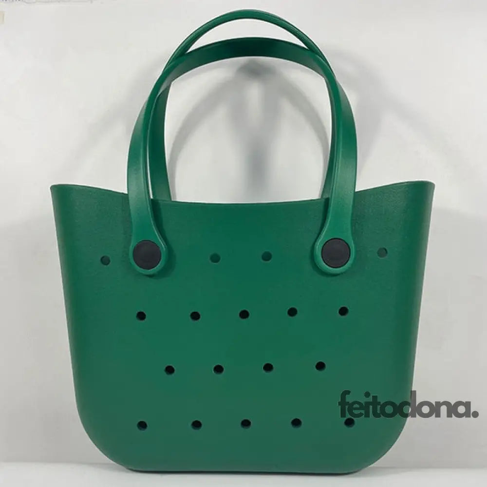 Bolsa De Verão Eva Verde Escuro