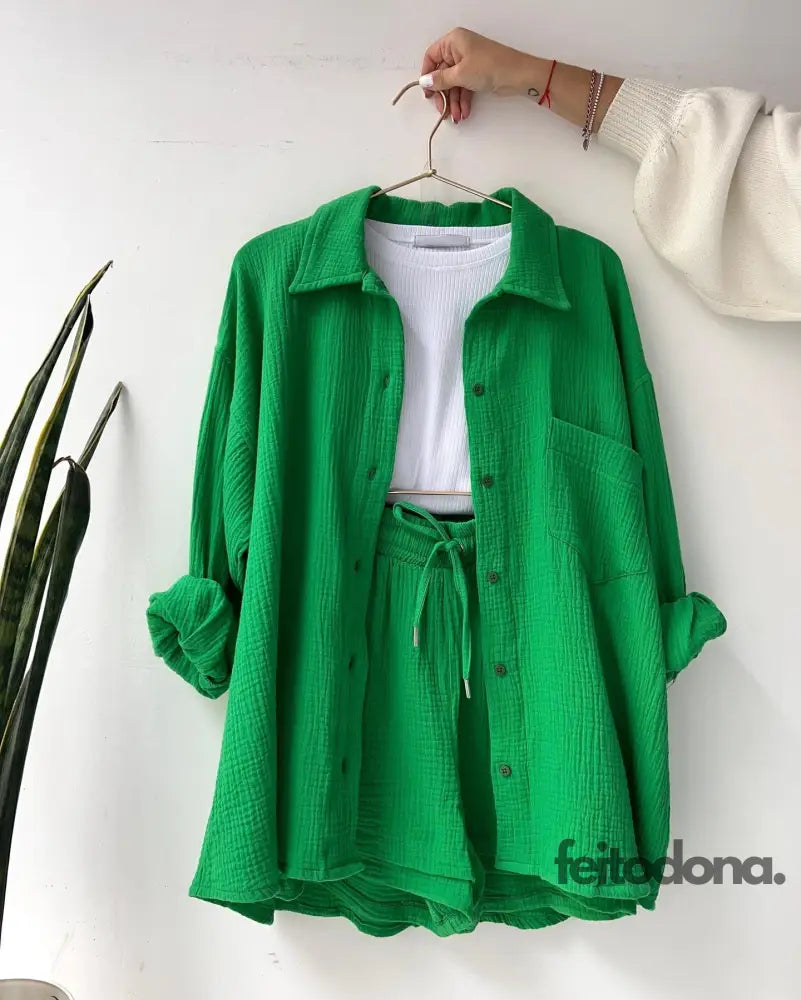 Conjunto Outono Rytia Verde / P