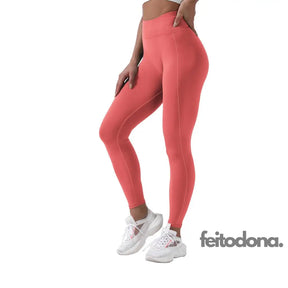 Conjunto Fitness Mayane Calça Dark Pink / P