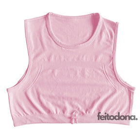 Conjunto Fitness Mayane Top Rosa / P