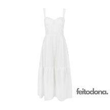 Vestido Midi Angelina Branco / Pp