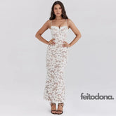 Vestido Rendado Kalua Branco / Pp